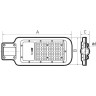 Светильники светодиодные консольные JAZZWAY PSL 07 120W 5000K GR IP65 5041110